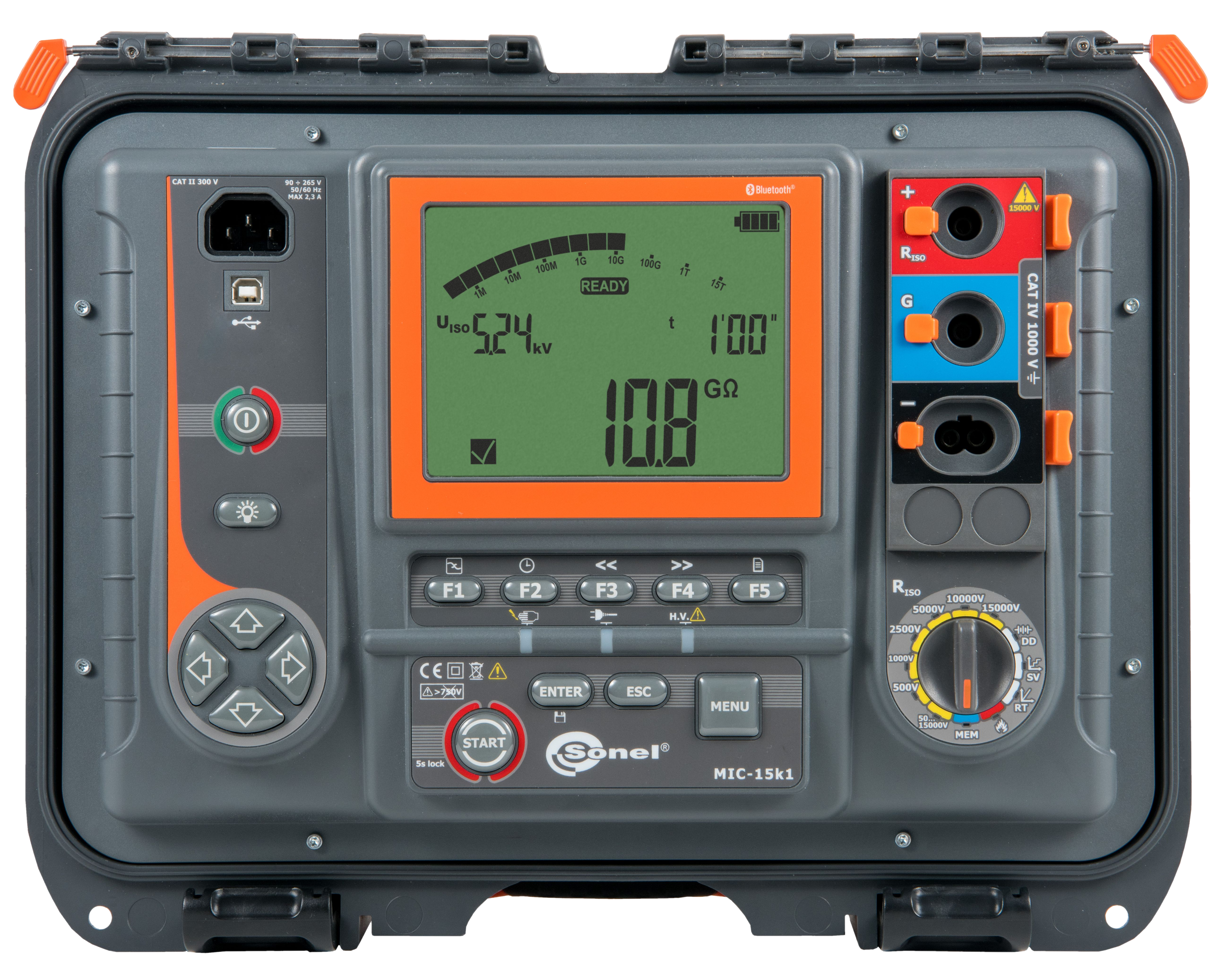 Megohmmetre (Controleur d'isolement) 15Kv